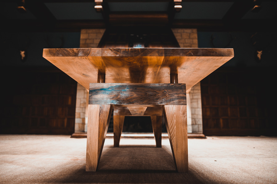 tabulum mesa de madera maciza